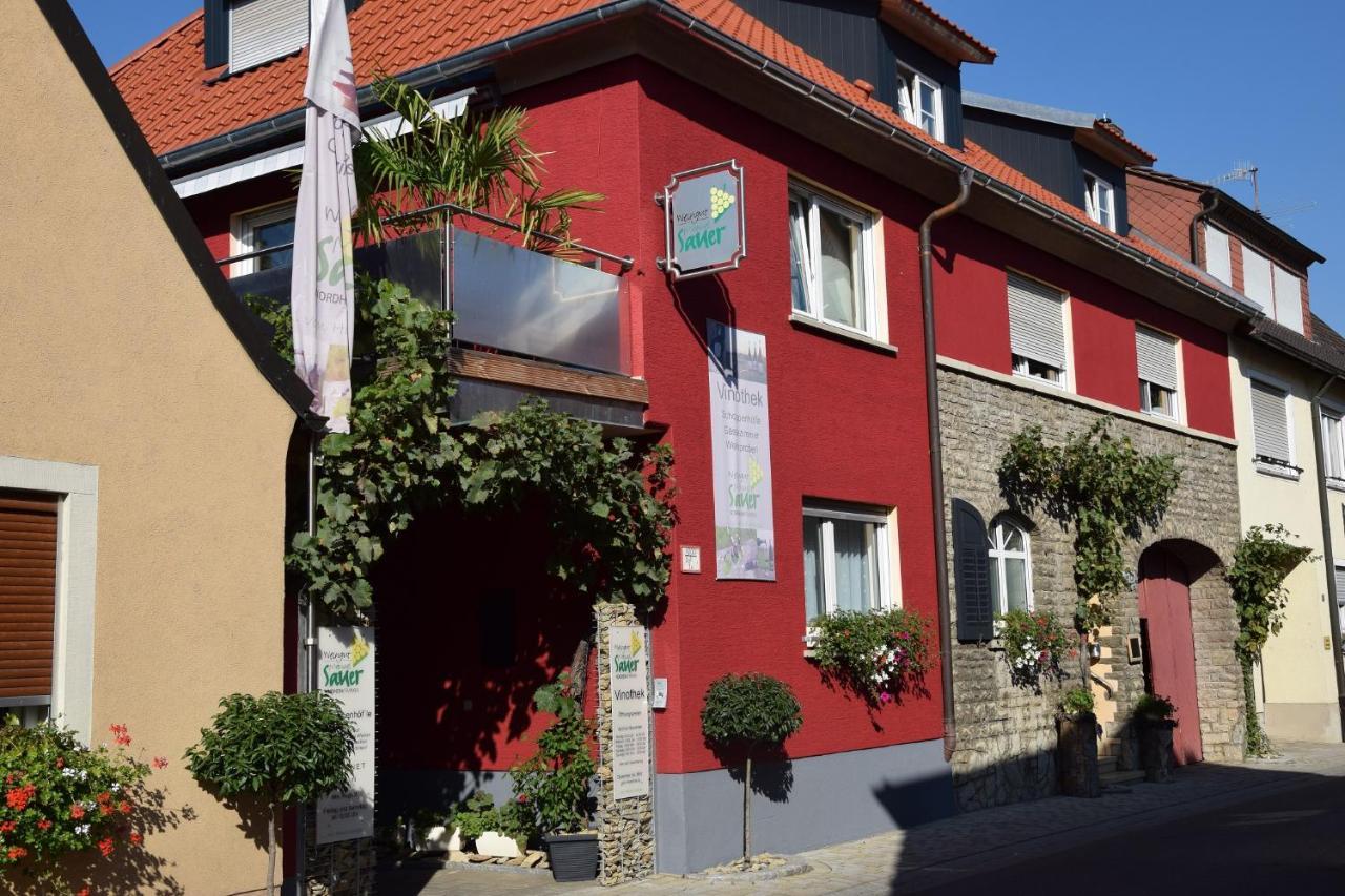 Weingut Manuel Sauer Hotel Nordheim am Main Ngoại thất bức ảnh